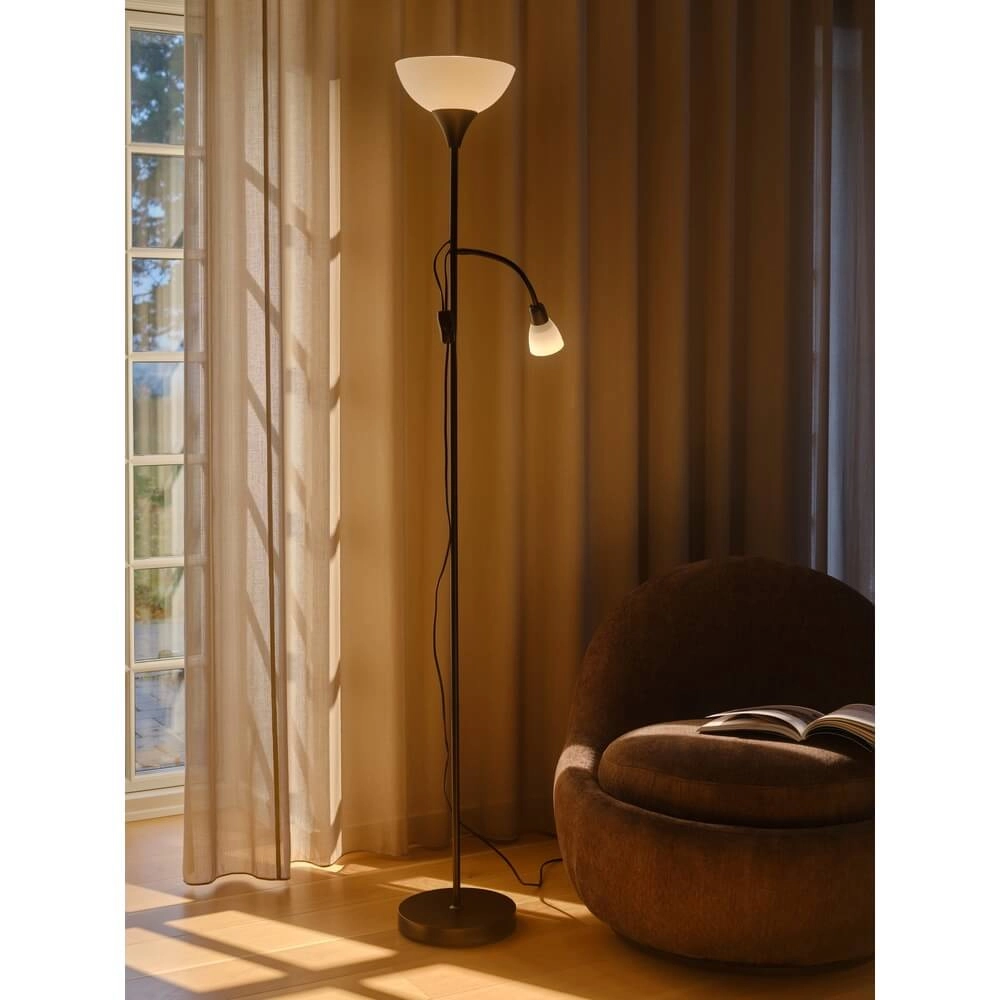 Lampe de lecture classique Lauria noir Nordlux 5704924024634