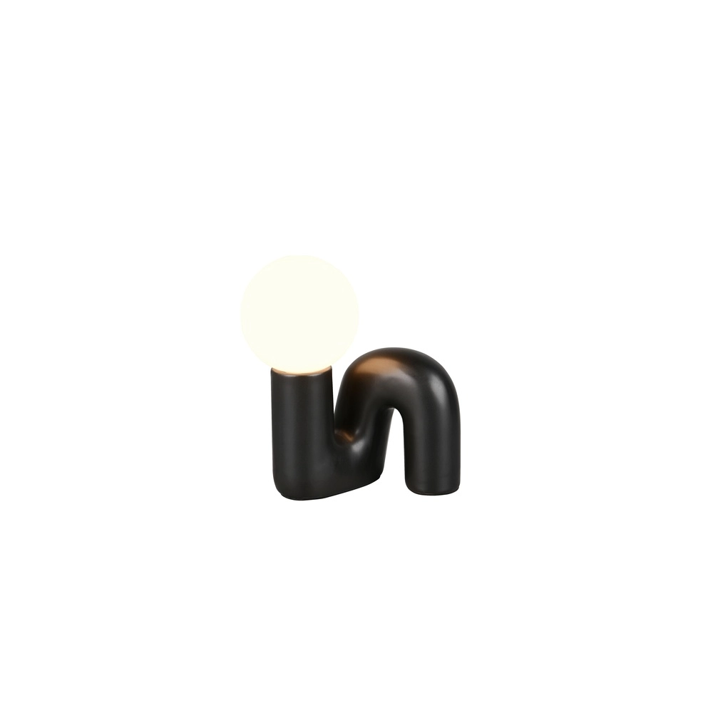 Lampe de table Quinn Noir Trio 4017807682274