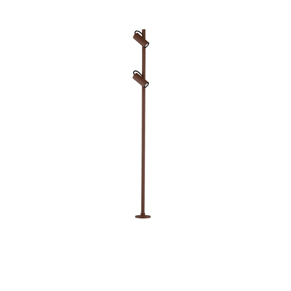 Lampe de jardin Darma Double brun rouille Lyora 5212017472540