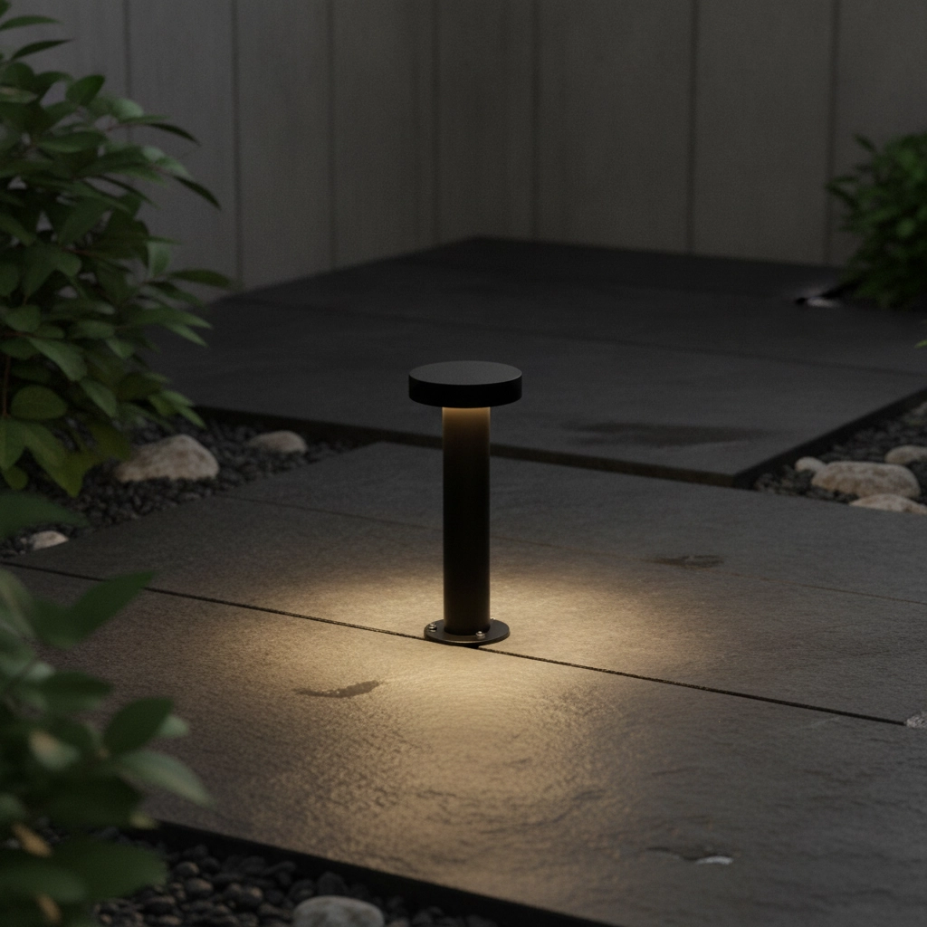 Lampe de jardin de Desing Gong noir 30cm - 2700K