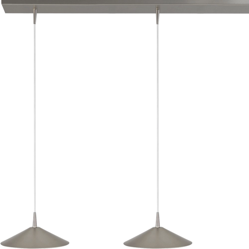 Lampe pendante à 3 lampes Ceppo nickel Ø 22cm Masterlight 8718121358550