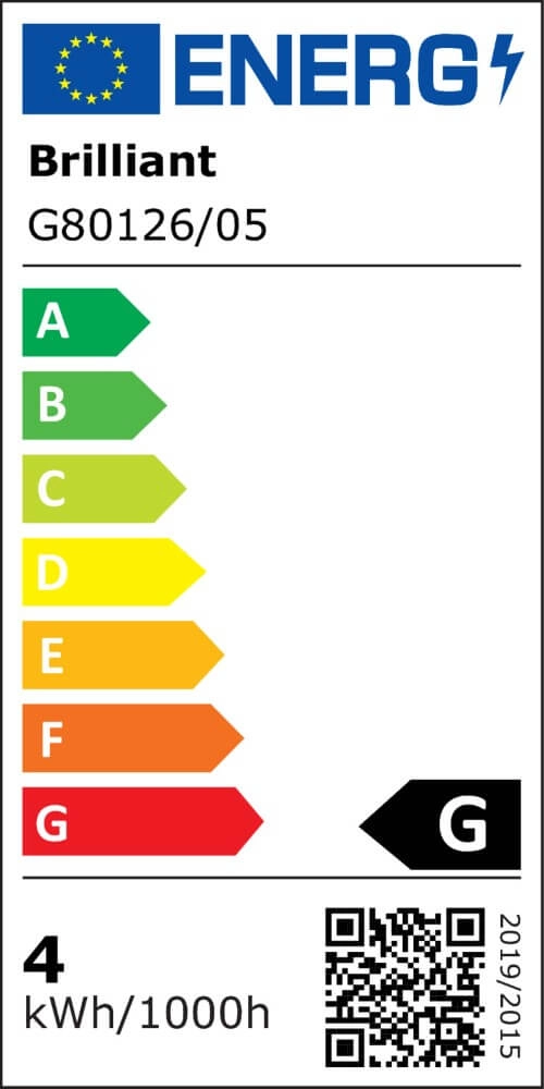 Spot en saillie blanc Iseo rechargeable Brilliant 4004353435591