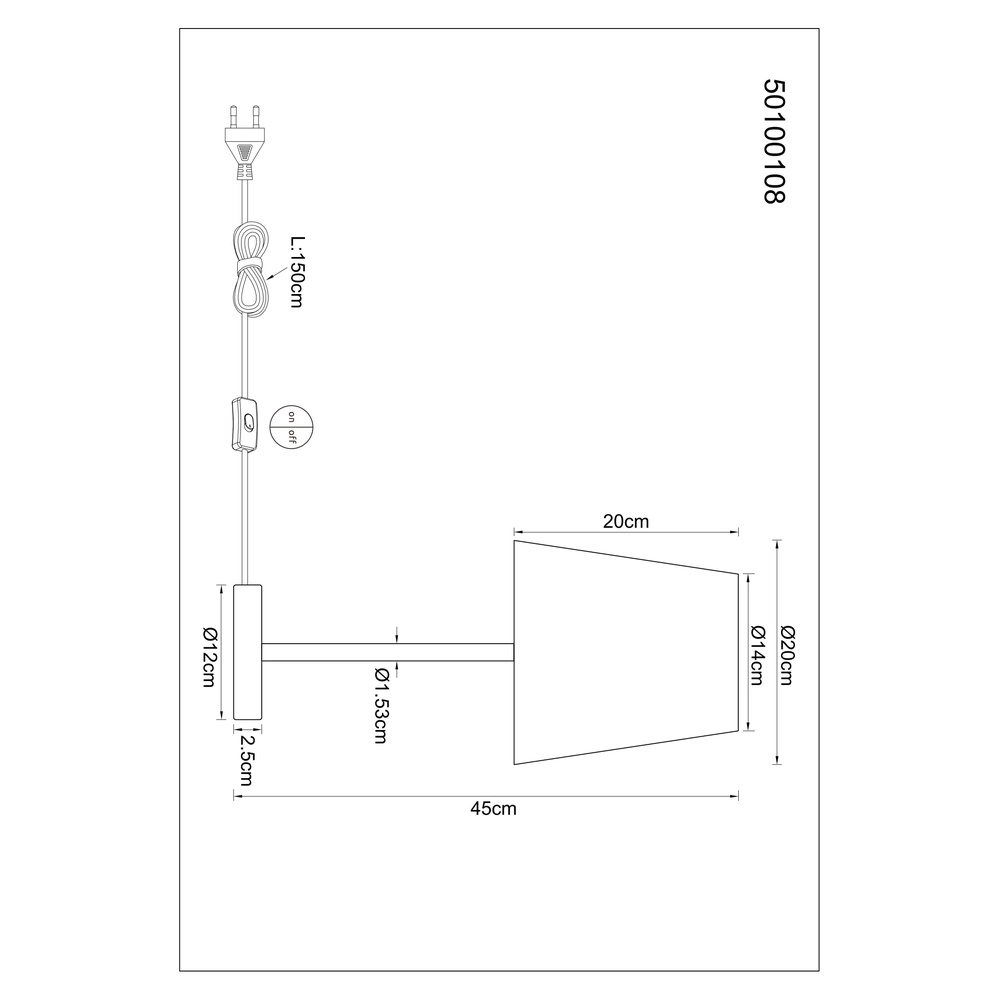 Lampe de table Joris Bronze à fusil Globo 9007371583515