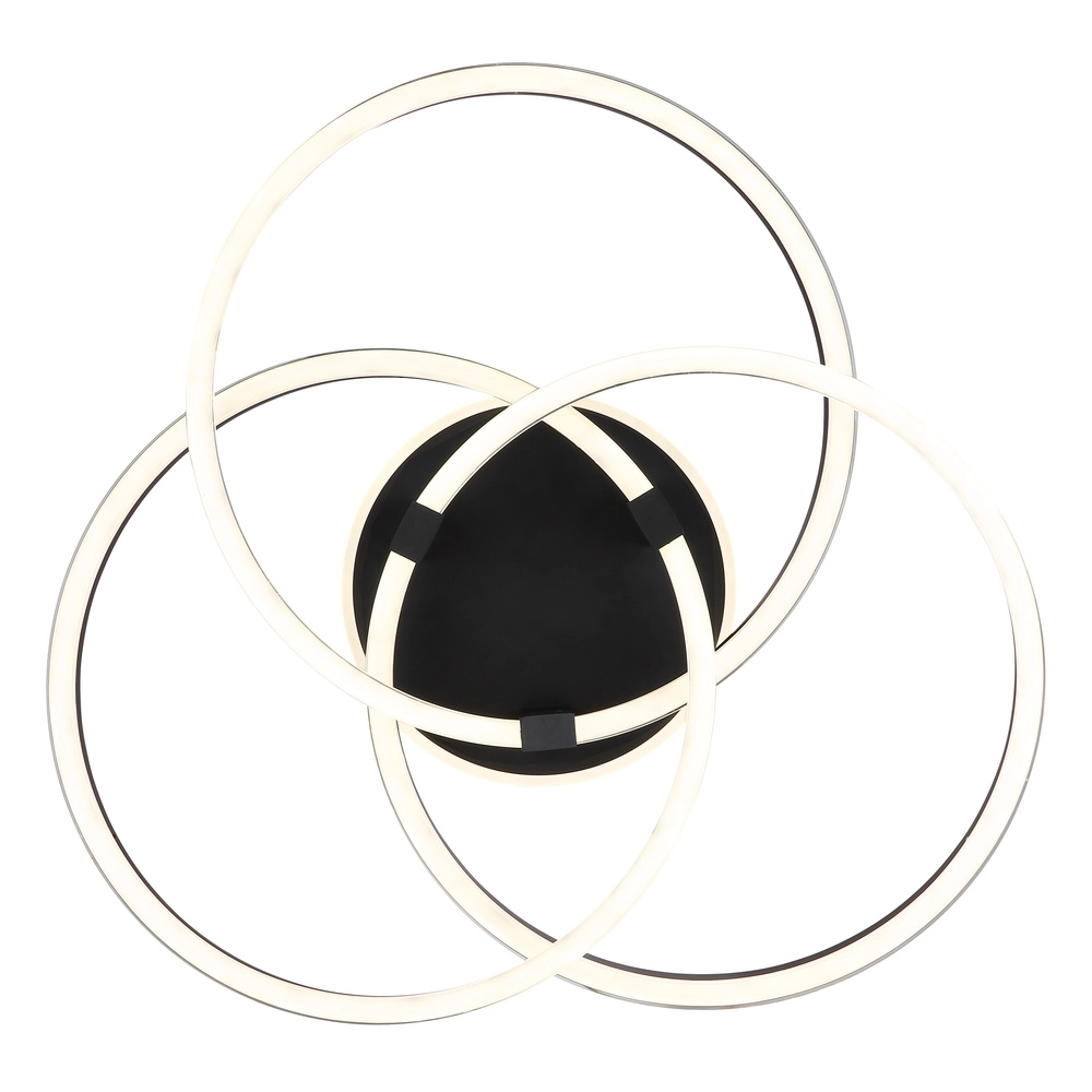 Lampe de plafond à design Tris anthracite Globo 9007371510405