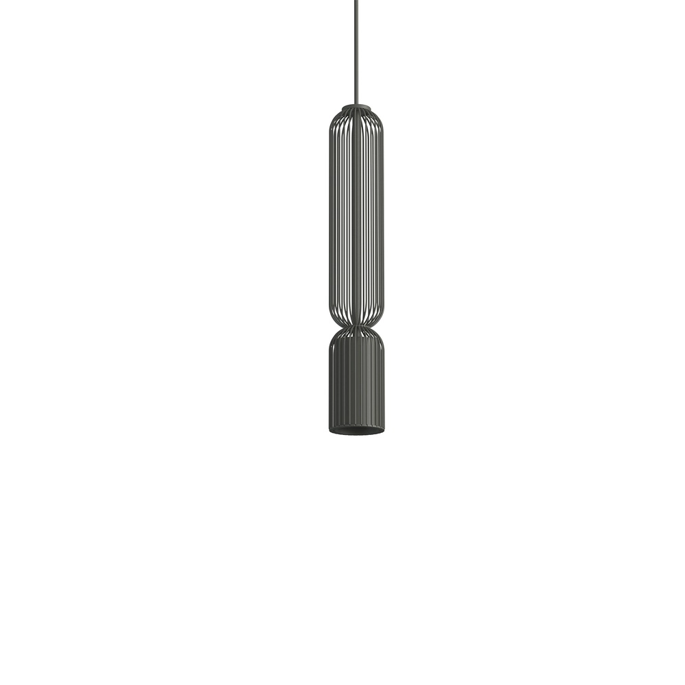 Lampe suspendue Singles 40,5 cm gris ombre Lyora 5903139122016