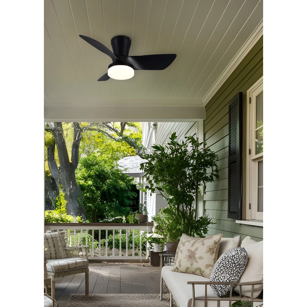 Ventilateur de plafond conçu Randers Noir Trio 4017807643787