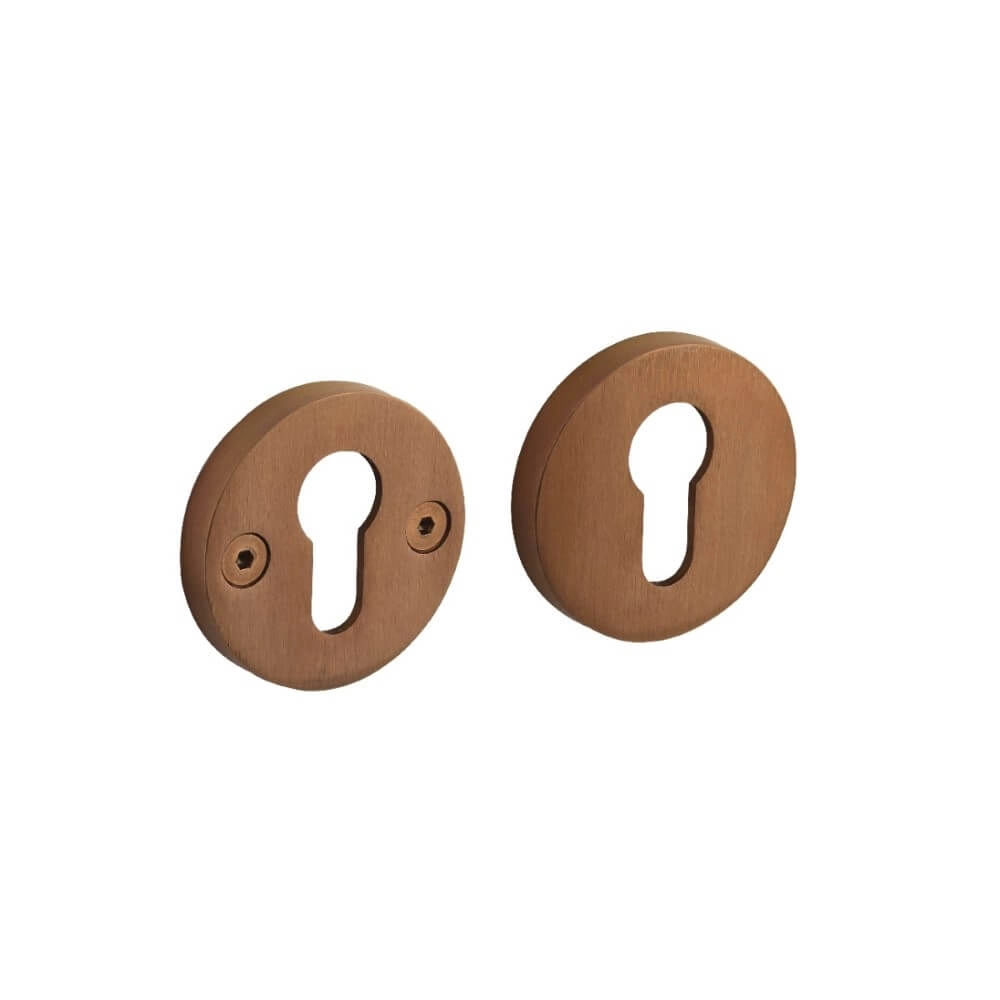 Lot de 2 rosaces cylindriques Shiraat Cuivre mat