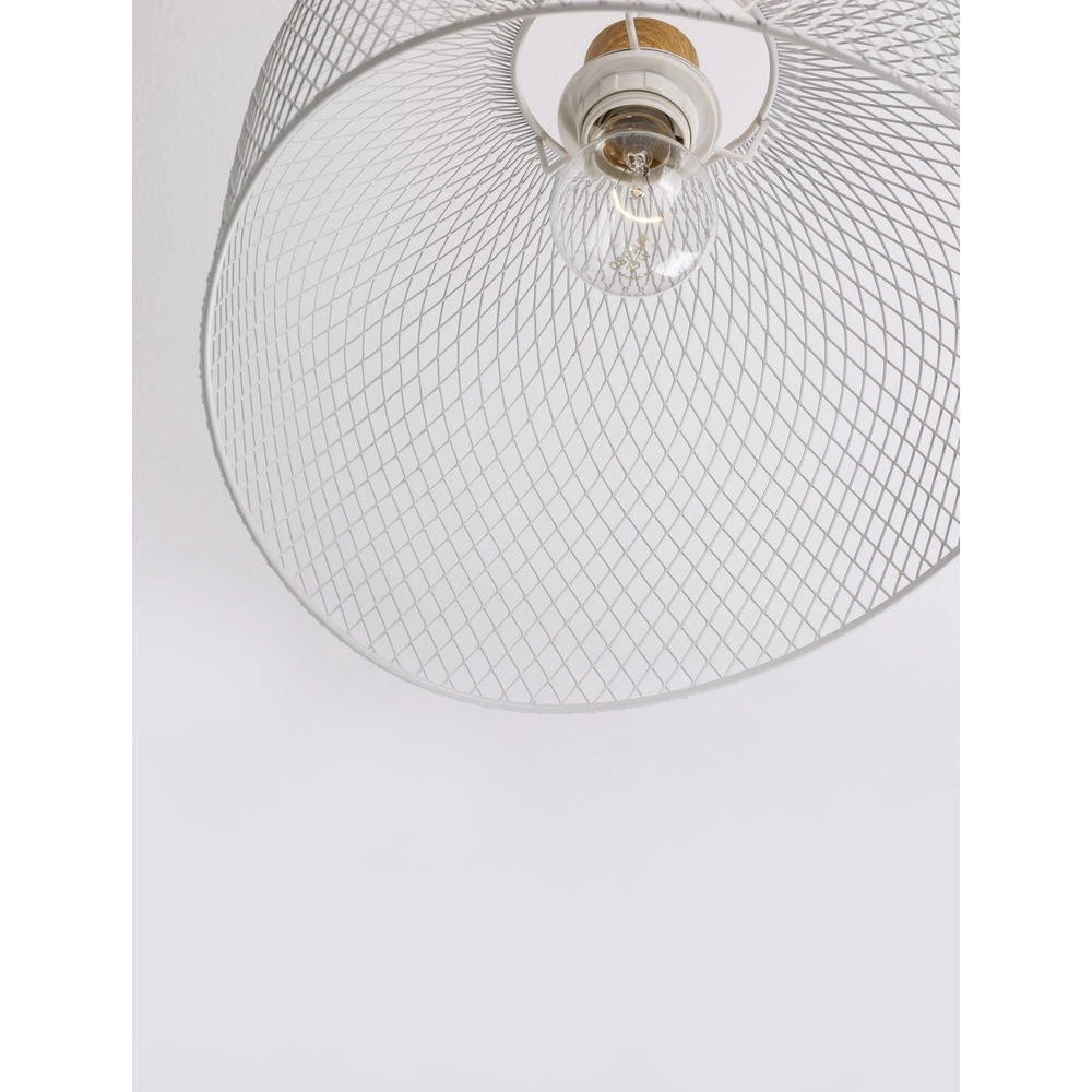 Lampe cage Lyron blanc Lyora 5212017436344