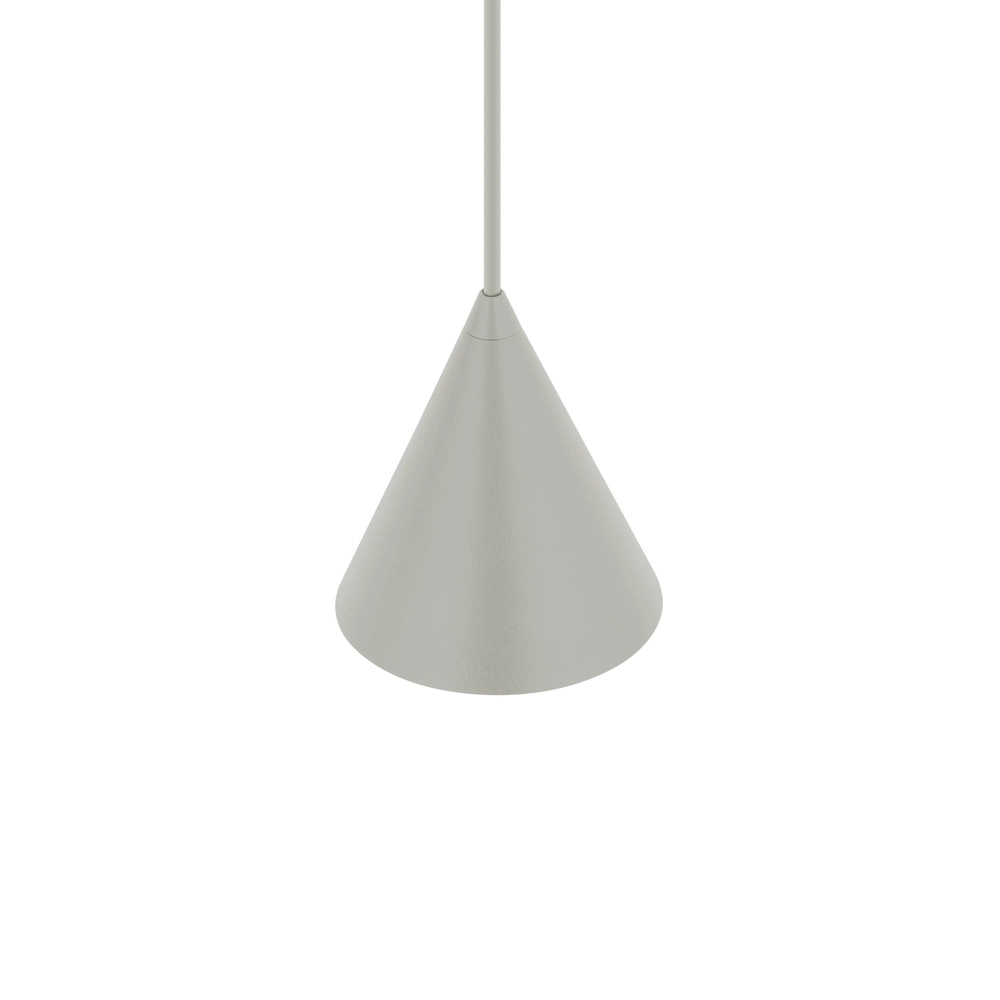 Lampe pendante de conception Zenith gris Ø 11cm Lyora 5903139114554