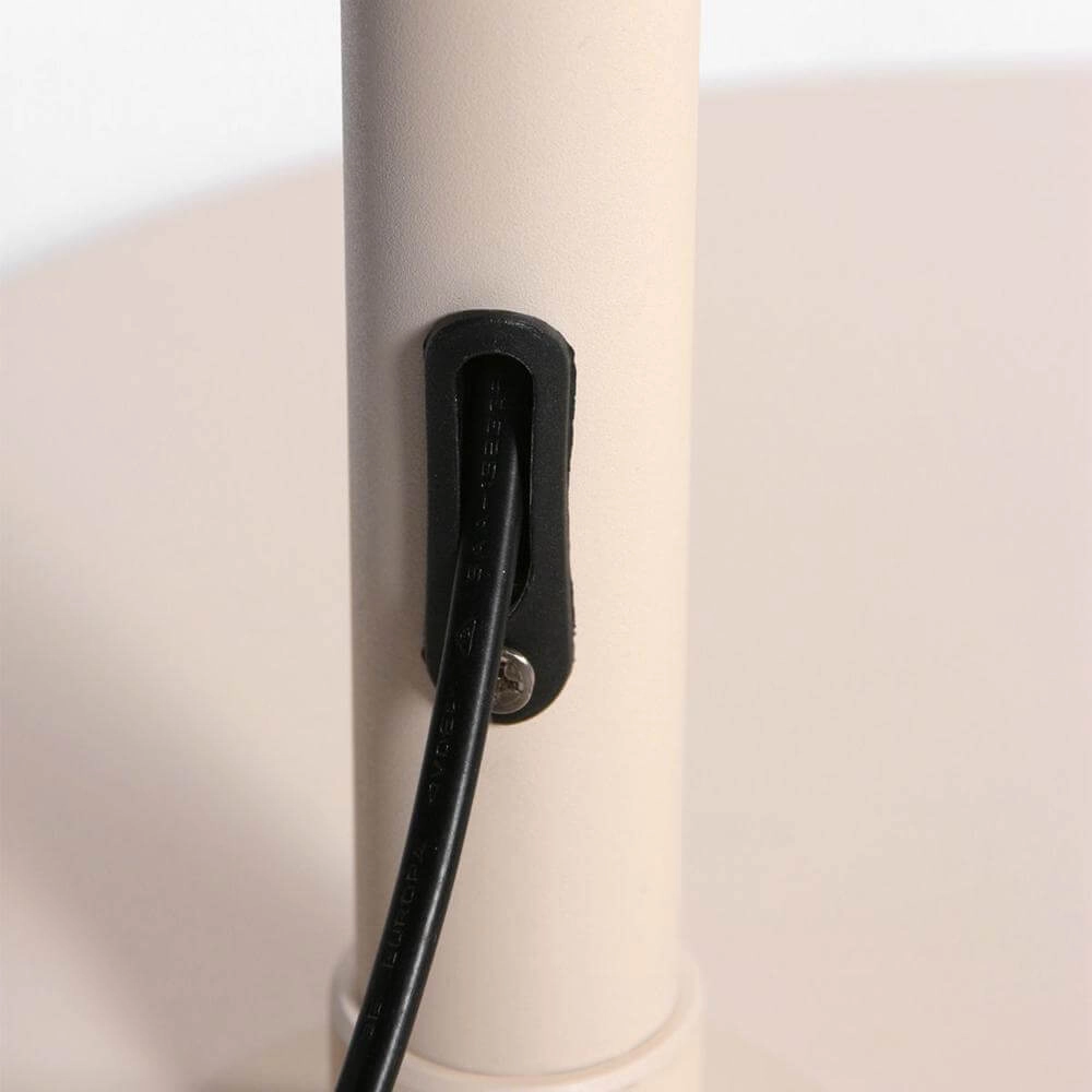 Lampe à arc Sparkled Light crème avec abat-jour blanc Ø 50cm Steinhauer 8712746179965