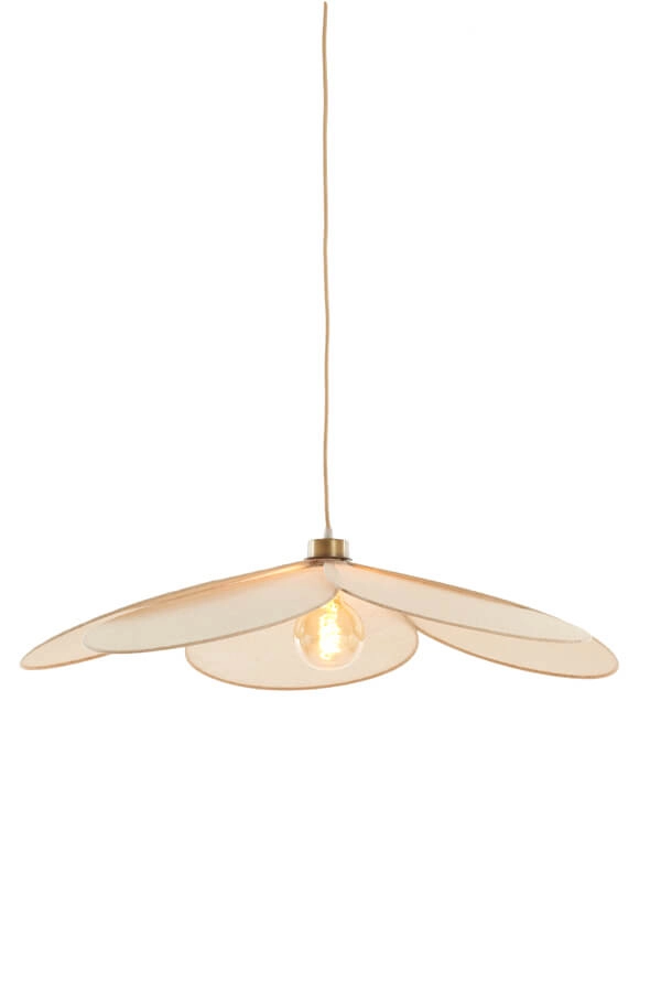 Suspension Fyano crème fleur Ø 79cm Suspension Fyano crème fleur Ø 79cm