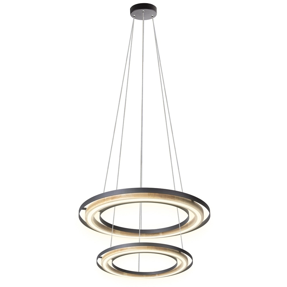 Lampe pendante de conception Rilas Noir