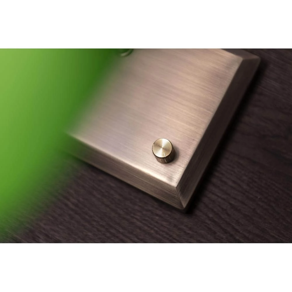 Lampe de banquier classique Oxford Bronze avec vert Artdelight 8720701100145