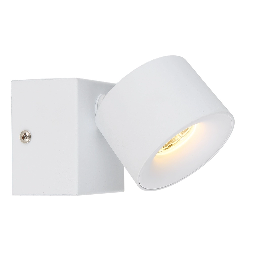 Lampe murale élégante Rae Blanc