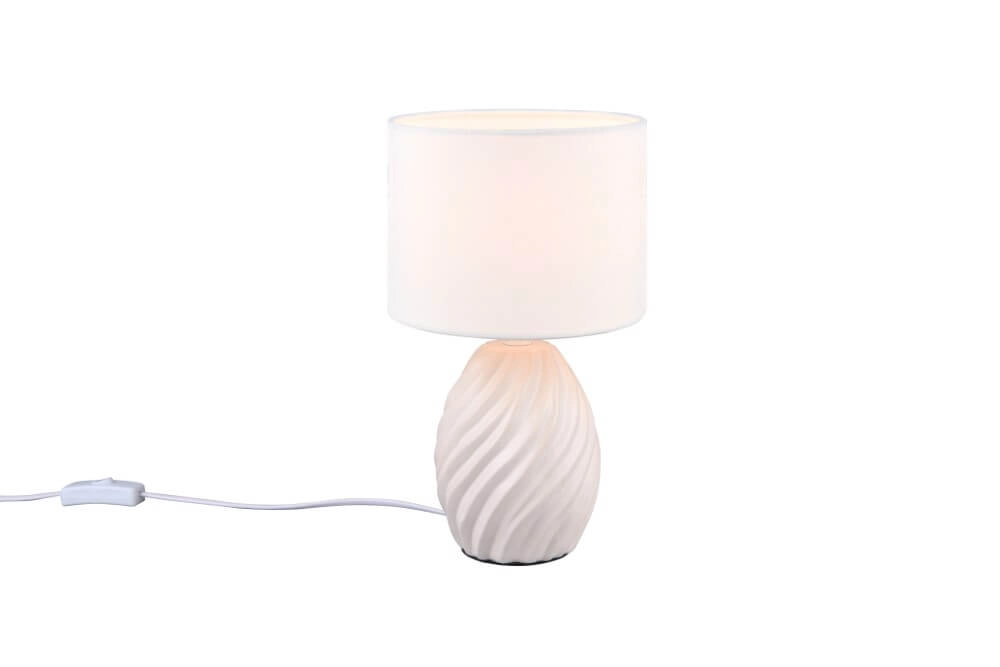 Lampe crépusculaire élégante Melva blanc Trio 4017807614886