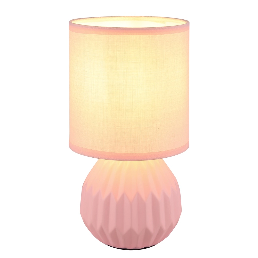 Lampe de table de conception Sylas rose