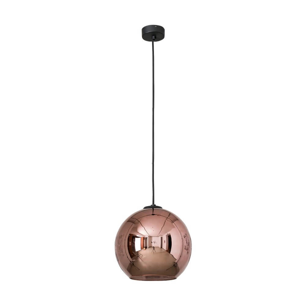 Lampe suspendue sphère Polaris Ø 25cm bronze Lampe suspendue sphère Polaris Ø 25cm bronze