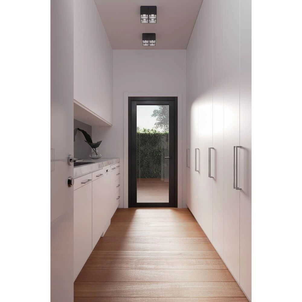 Spot monté en surface Ethan carré noir Nordlux 5704924007088