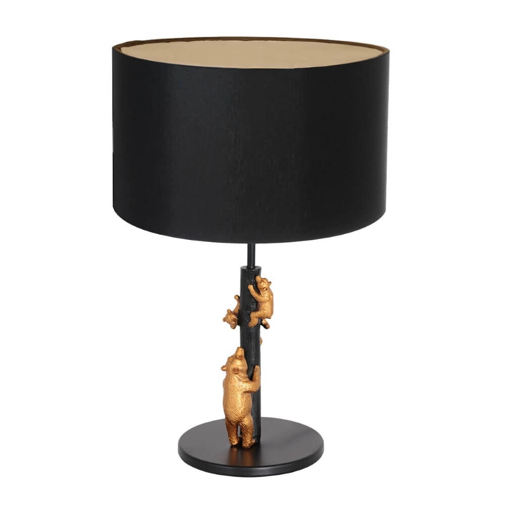 Lampe de table design Animaux avec de l'or