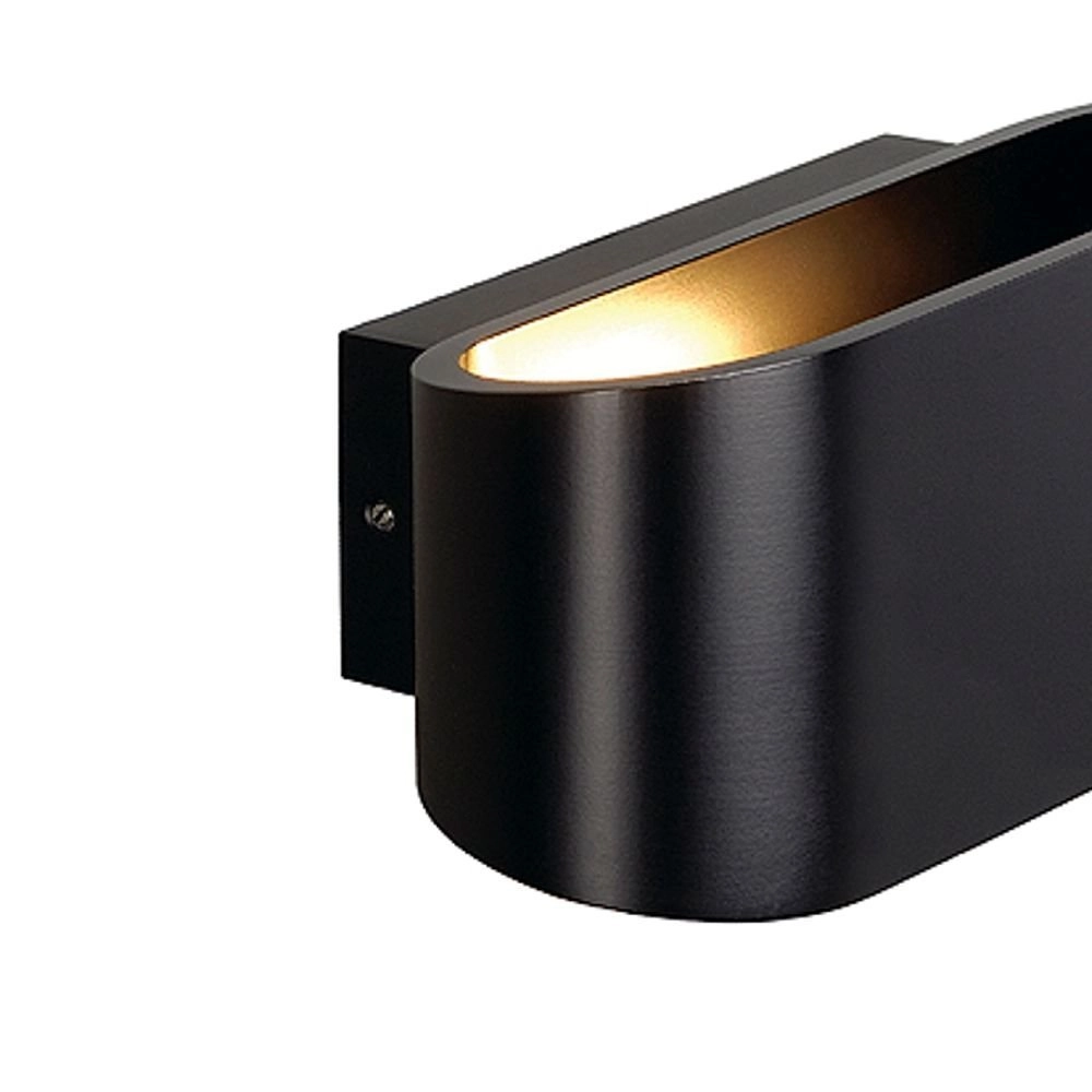 Applique murale Ossa R7S 18 cm noir SLV 4024163142199