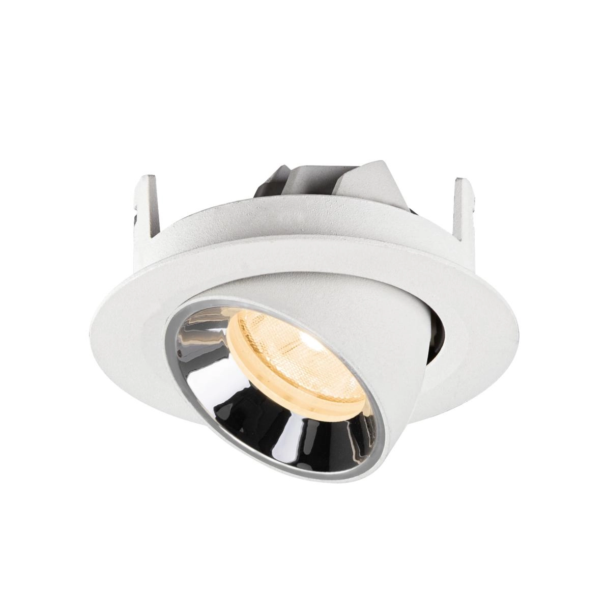 Spot encastré Numinos Gimble XS blanc/chrome 2700K - 20 deg SLV 4024163307178