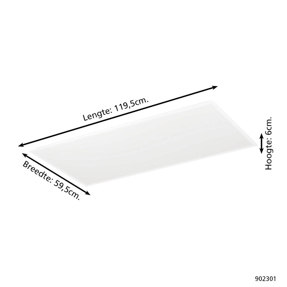 Plafonnier Moradillo blanc Eglo 9008606358779