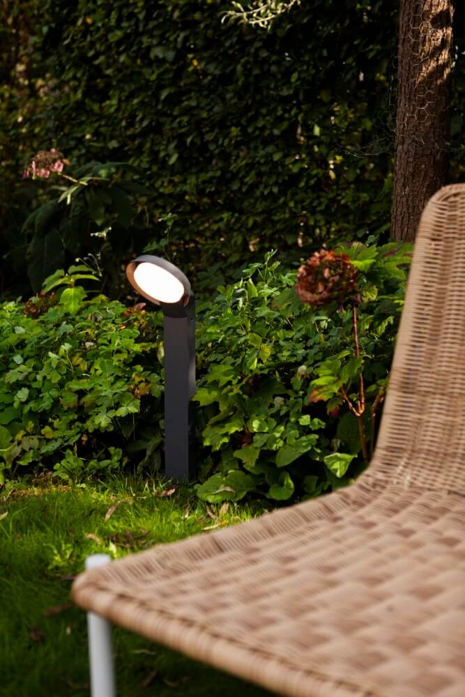 Lampe de jardin design Polo anthracite Lutec 6939412070568