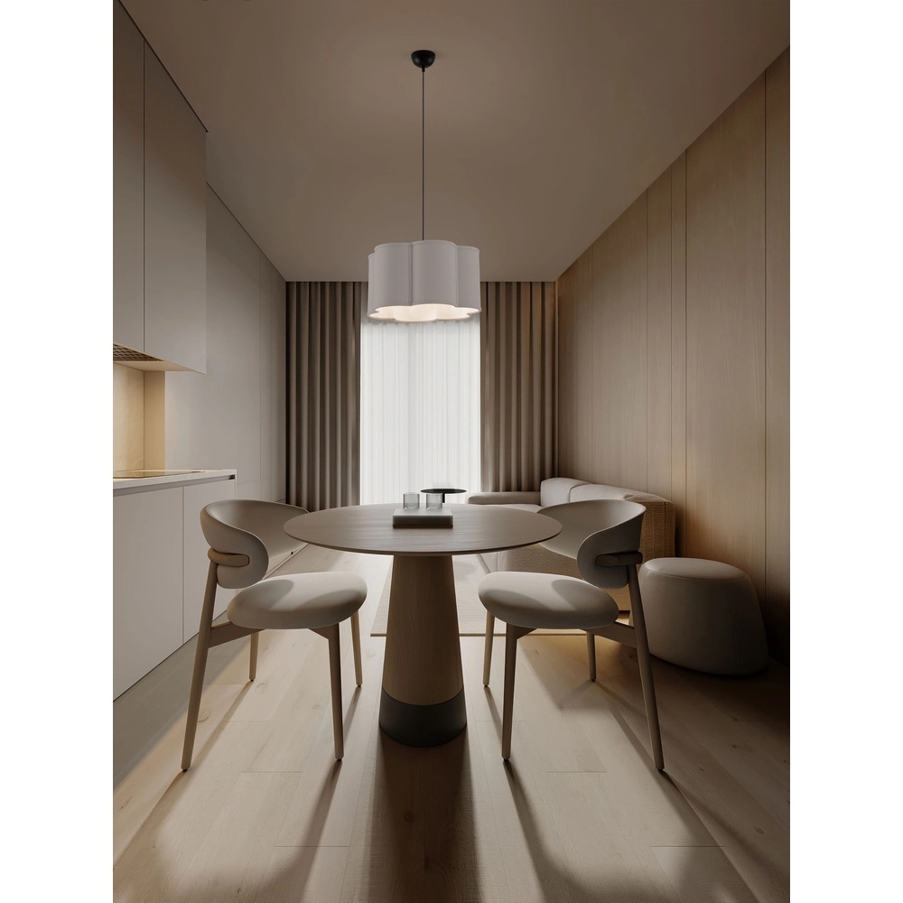 Lampe suspendue Bloosy gris