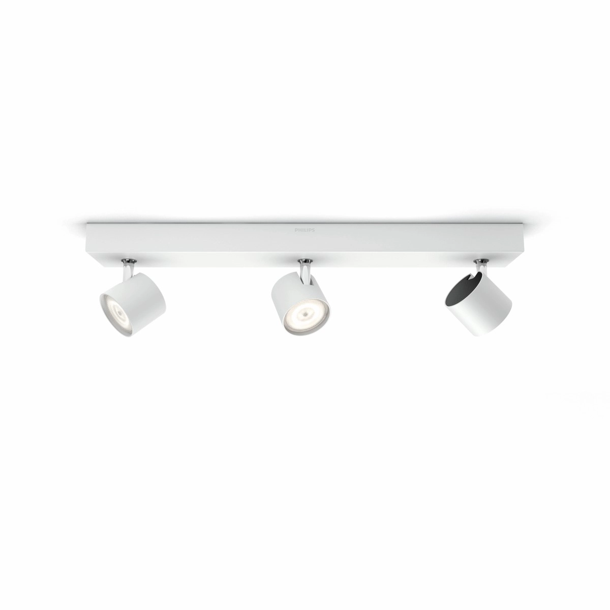 spot Star 3 lumières blanc