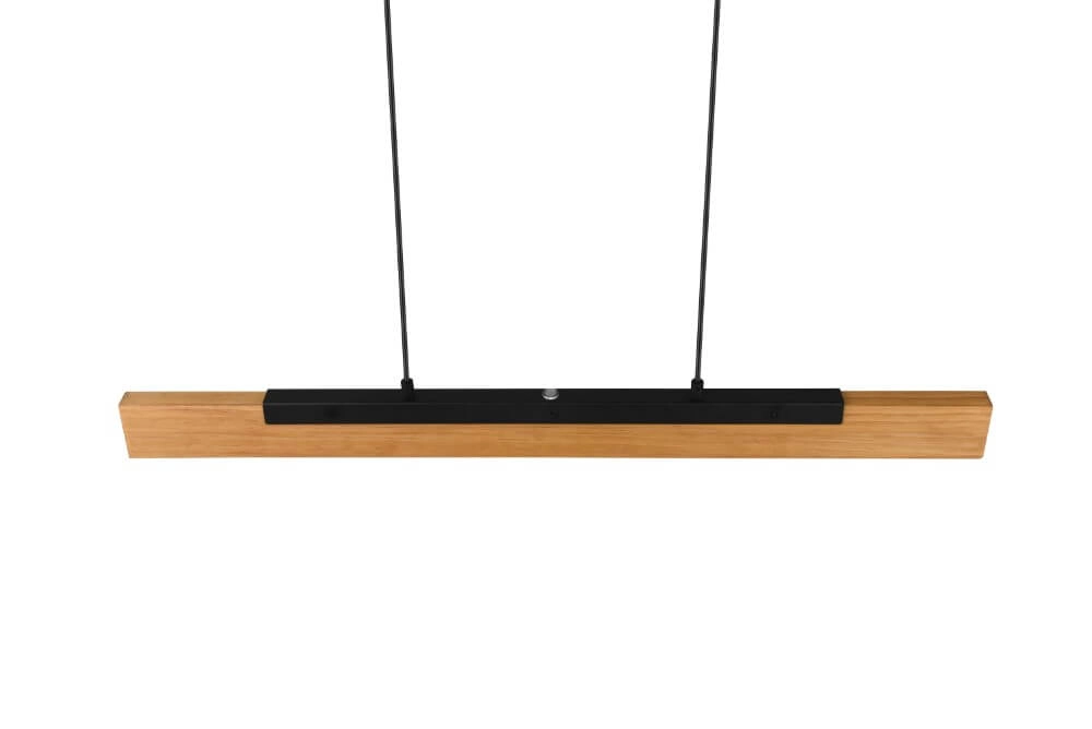 Lampe suspendue de bureau en bois Kerala Trio 4017807542455