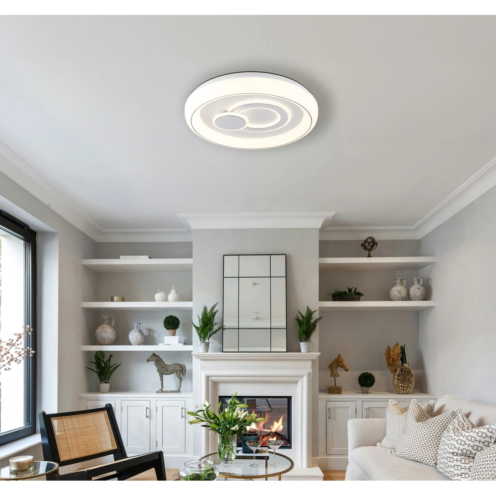 Lampe de plafond Ruiz Blanc Globo 9007371533459