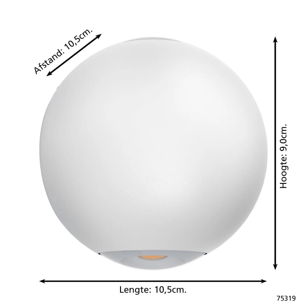 Spot mural blanc Abugo Eglo 9002759753191