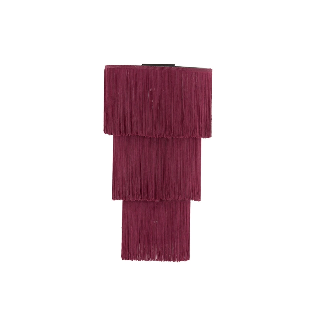 Lampe murale Tiffany Malaika violet