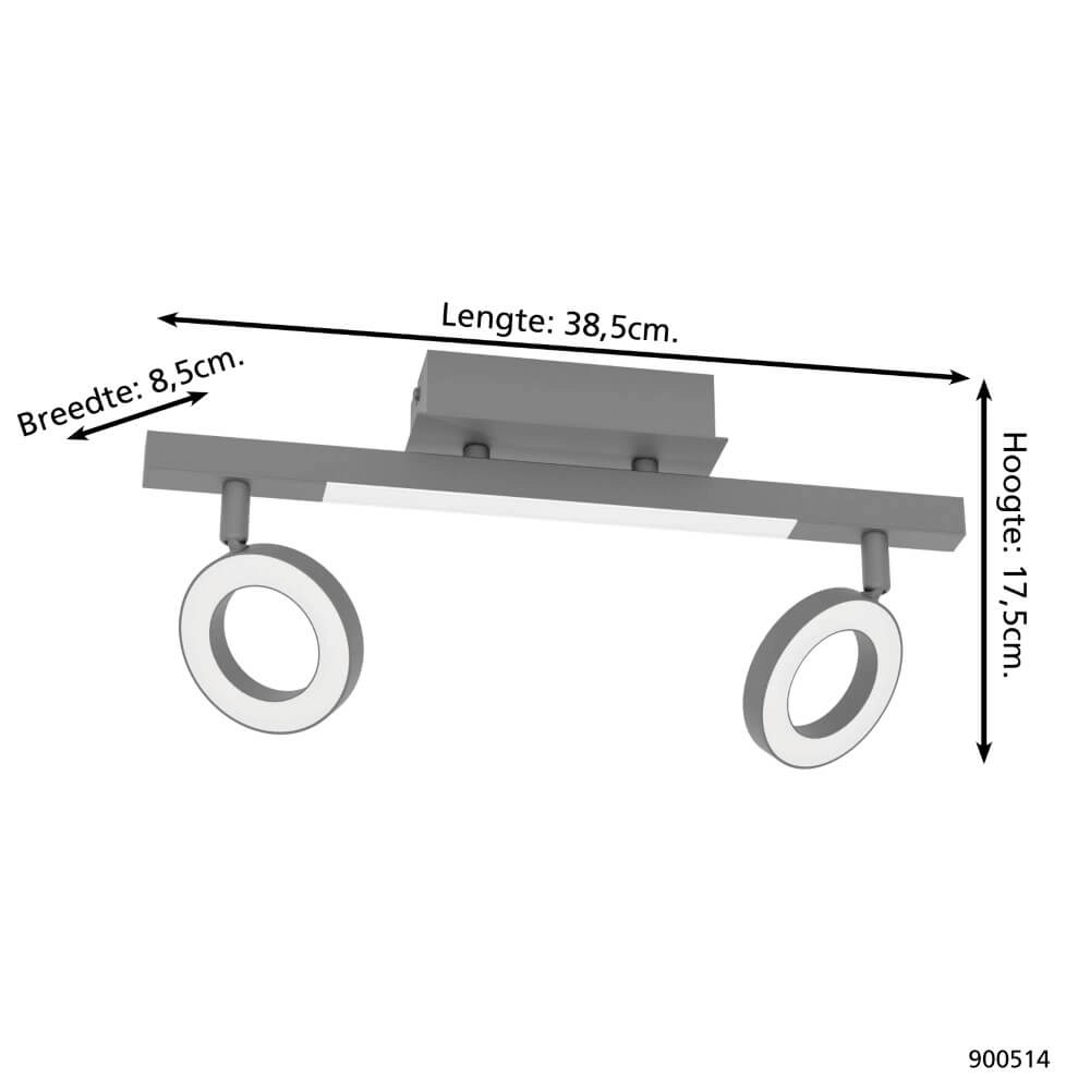 Plafonnier design Cardillio 2 2 lumières Eglo 9008606244430