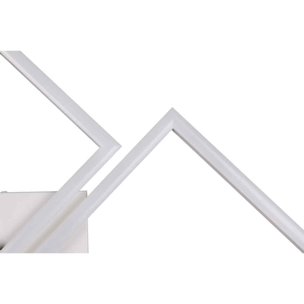 Lampe de plafond moderne Quilo Blanc carré Trio 4017807704235