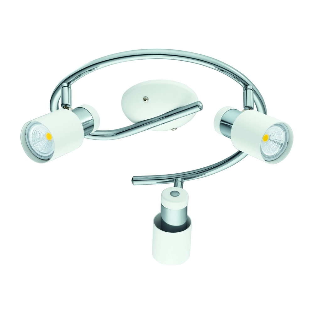 Emplacement monté en surface Davida-Sd Chrome à trois lumières