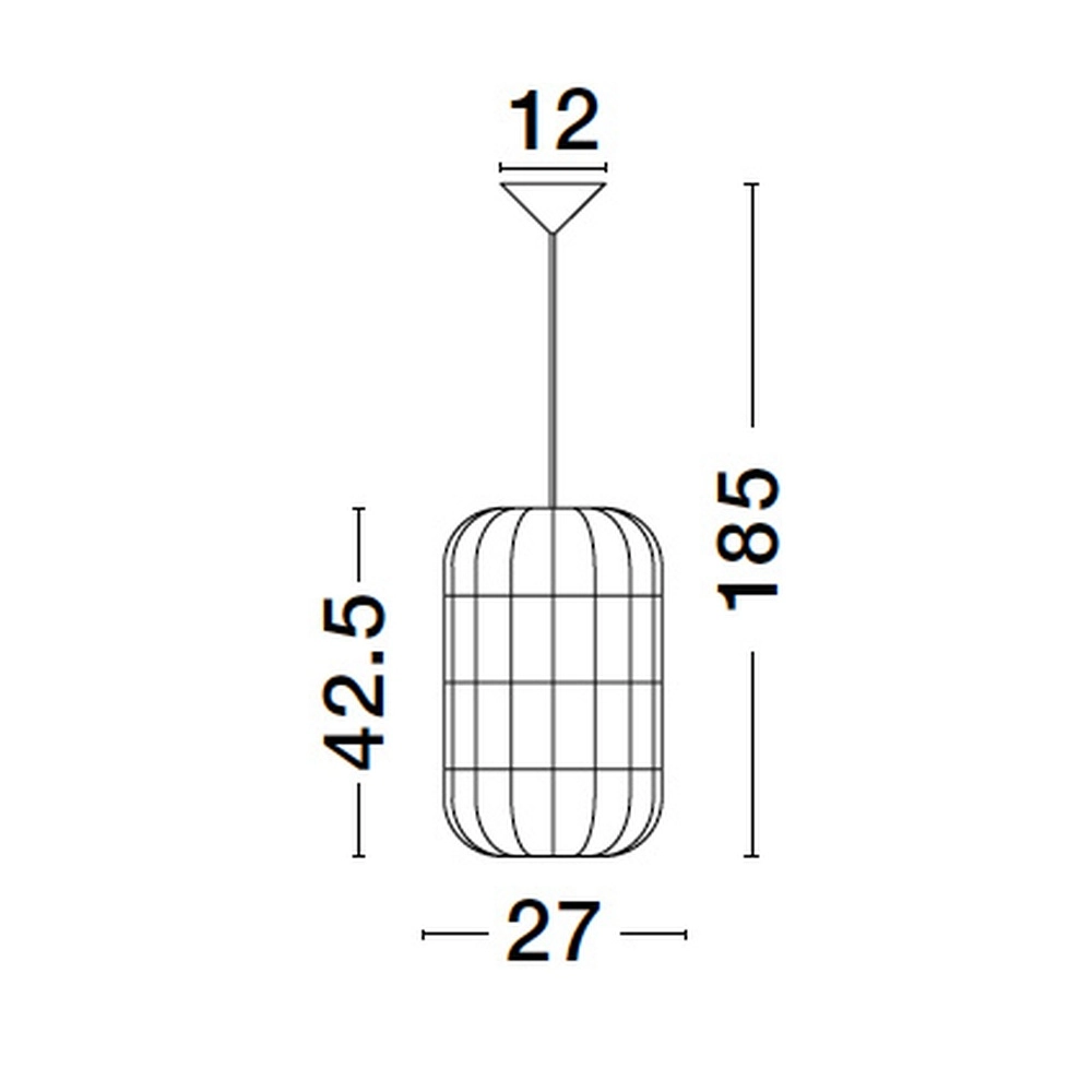 Suspension Griffin Ø 27cm Lyora 5212017438867