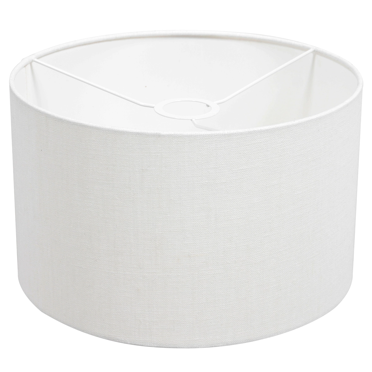 Lampe de lecture murale Prestige Chic noir avec abat-jour en lin blanc de 30 cm Steinhauer 8712746145908