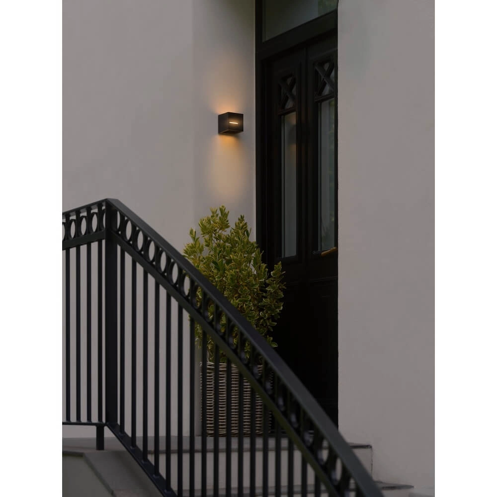 Applique murale carrée Rivo noir Nordlux 5704924023521