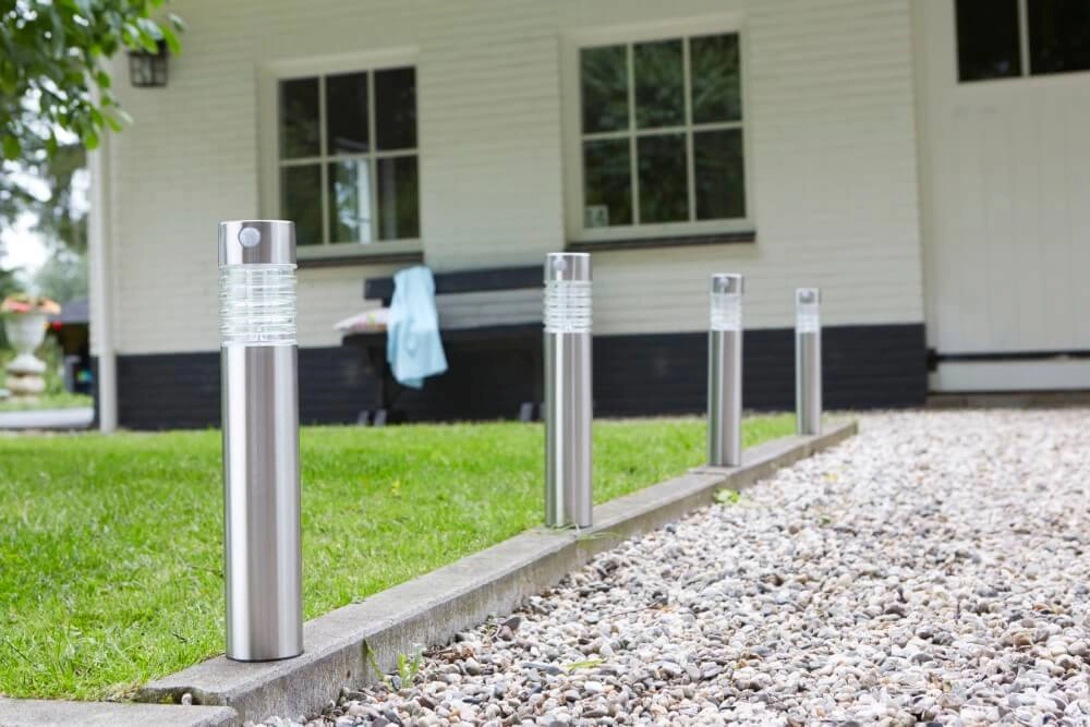 Poteau en acier inoxydable Arizona Solaire hybride Luxform 8719099220054