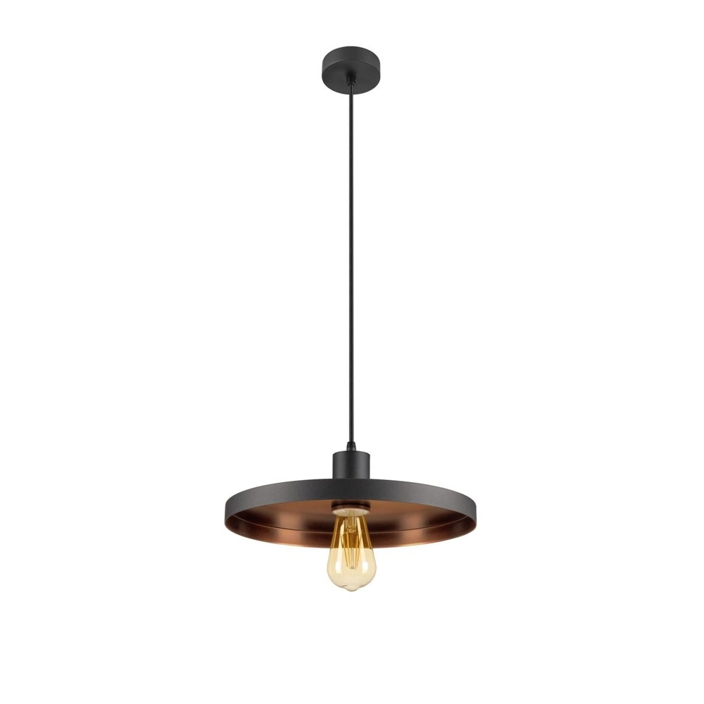 Luminaire suspendu Lalu 2m noir E27 SLV 4024163317399