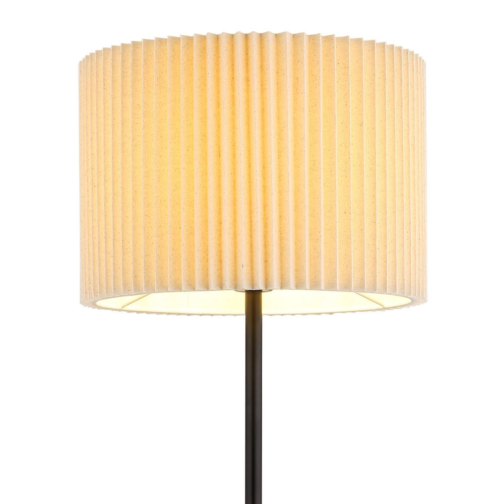 Lampe de pied Page Ø 38cm blanc avec noir Globo 9007371528592