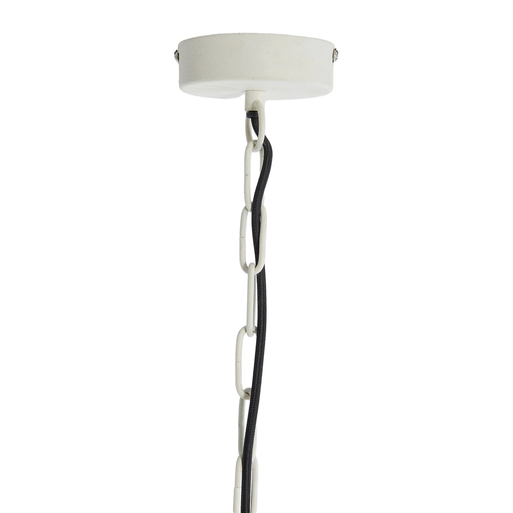 Lampe pendante en métal Piedra Ø 59cm - crème Light & Living 8717807778835