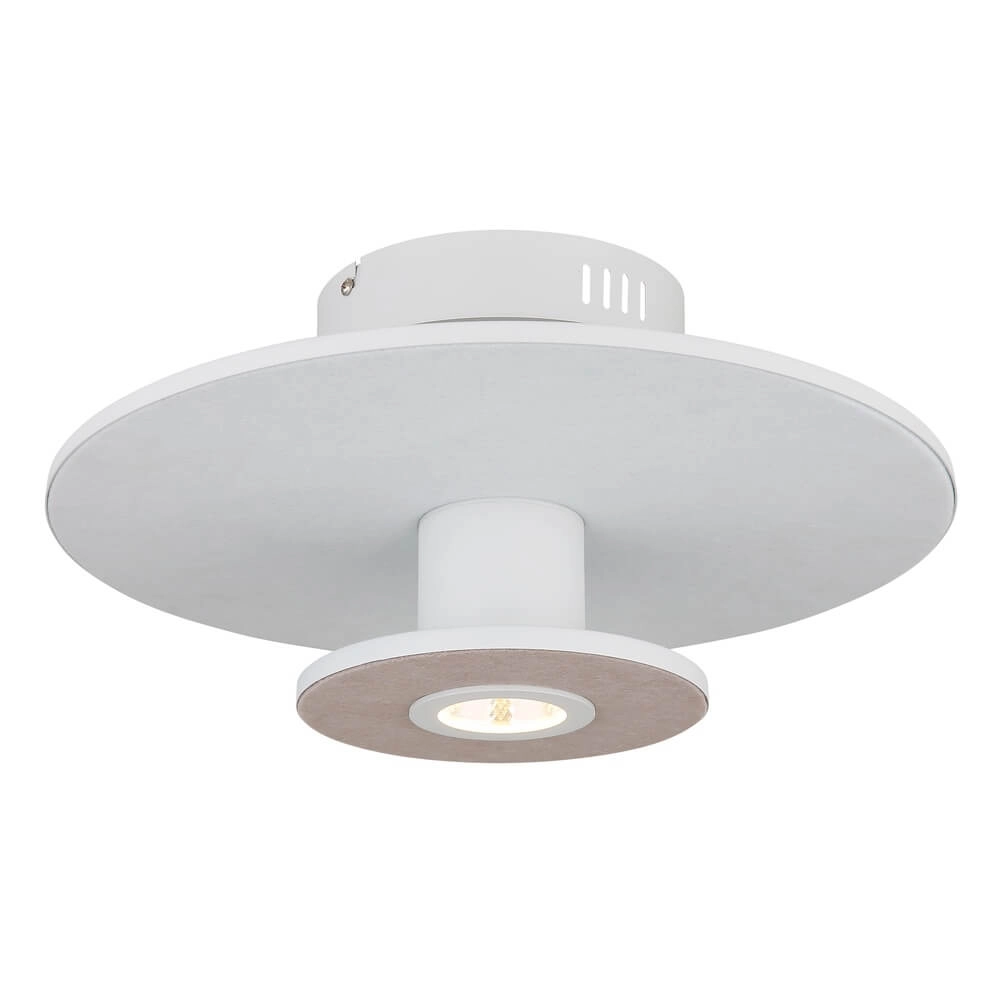 Plafonnier blanc Carter Ø 38cm avec feutre Globo 9007371465750