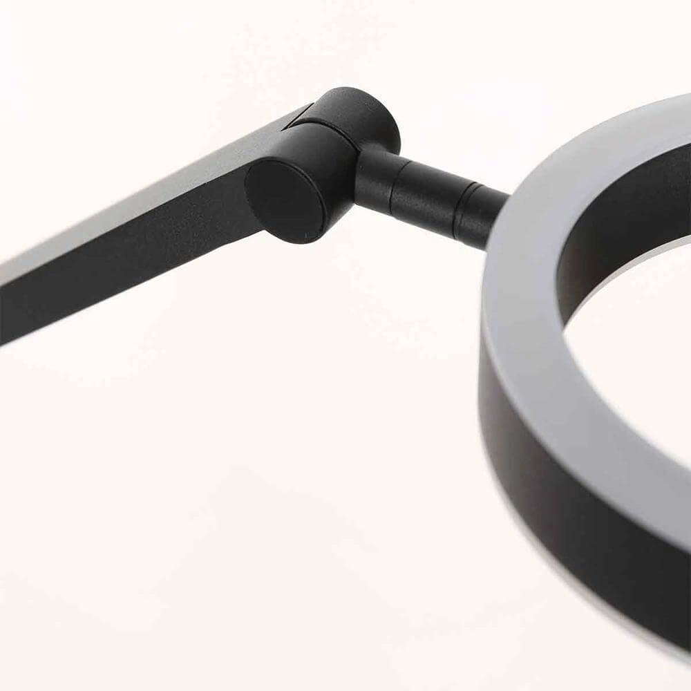 Lampe de table Ringlux noir Steinhauer 8712746176667