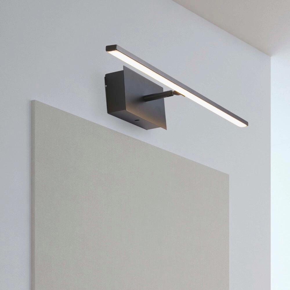 Lampe tableau Amalfi noir 61cm Searchlight 5053423273686