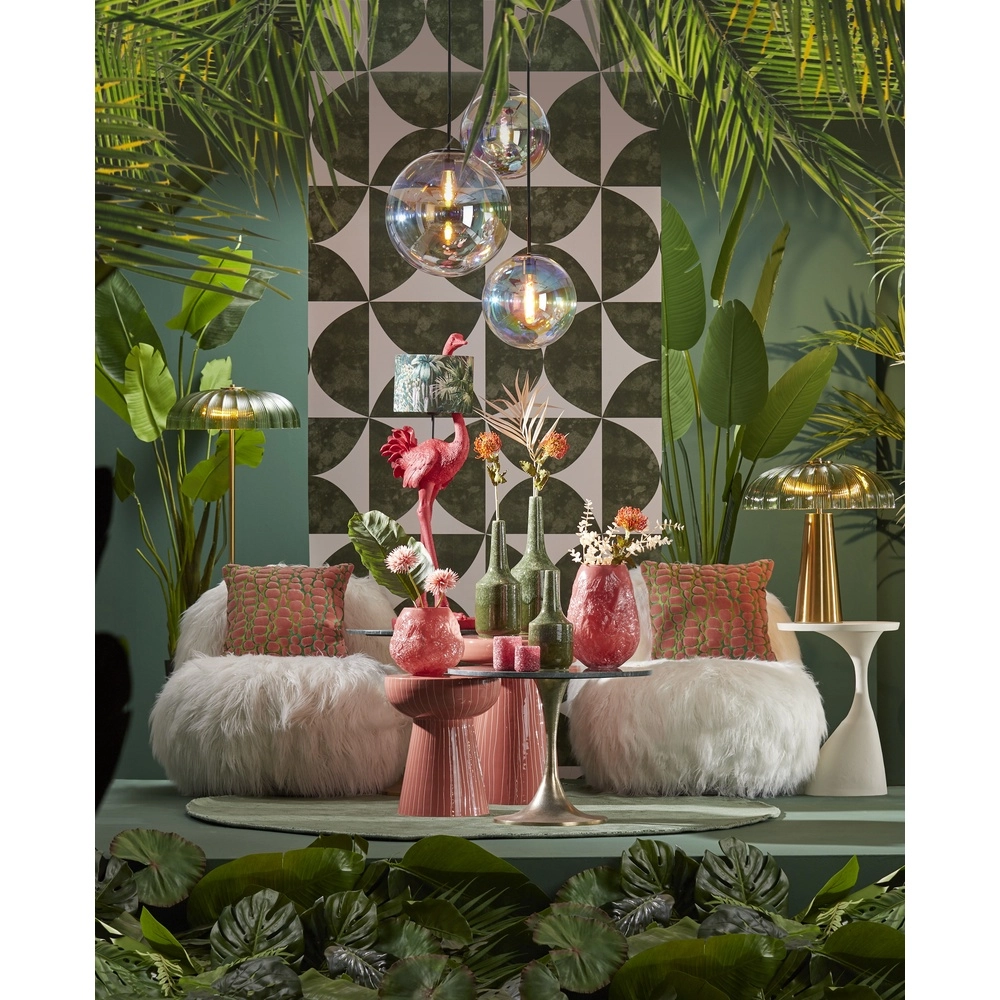 Ø lampe suspendue de 40 cm Medina Verre arc-en-ciel Light & Living 8717807665807