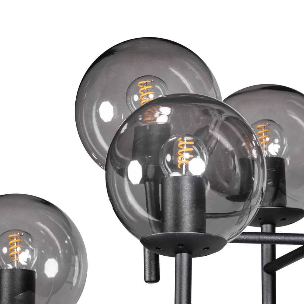 Lampe à suspension en verre Davina 8 lumières ETH 8720195302742