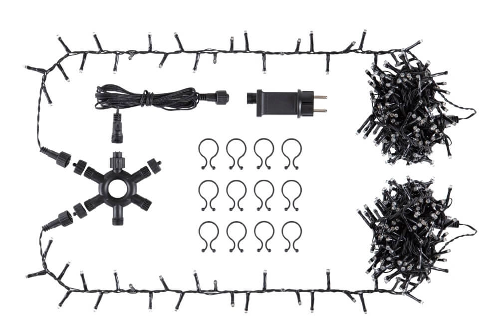 ProExtend - String Light - 2x 5 meter - 500 Led - Warm White - Starter Kit Fairybell 8720512261301