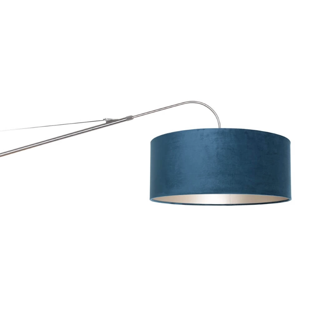 Applique orientable Elegant Classy Acier inoxydable avec bleu Steinhauer 8712746147315